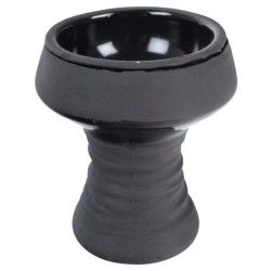 Μπολ Ναργιλέ Μαύρο με 4 Τρύπες